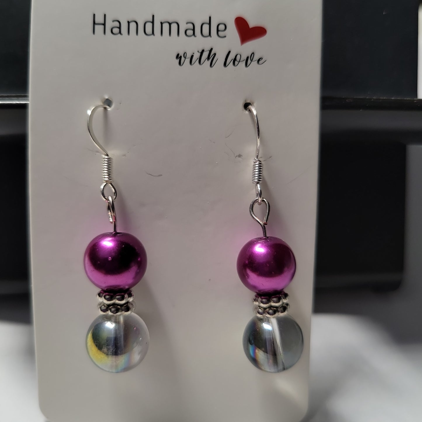 Royal Purple Earrings 0328