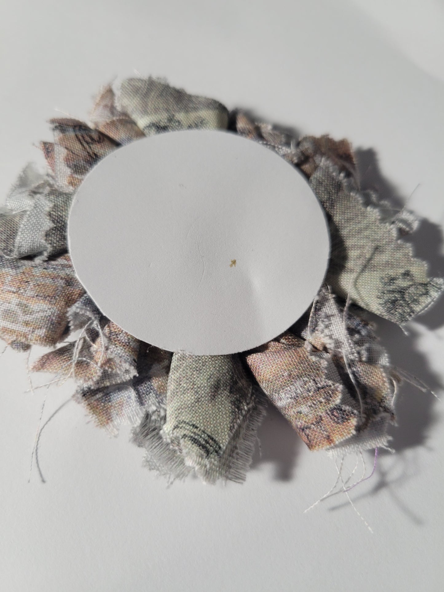 Steam Punk Fabric Flower 0172