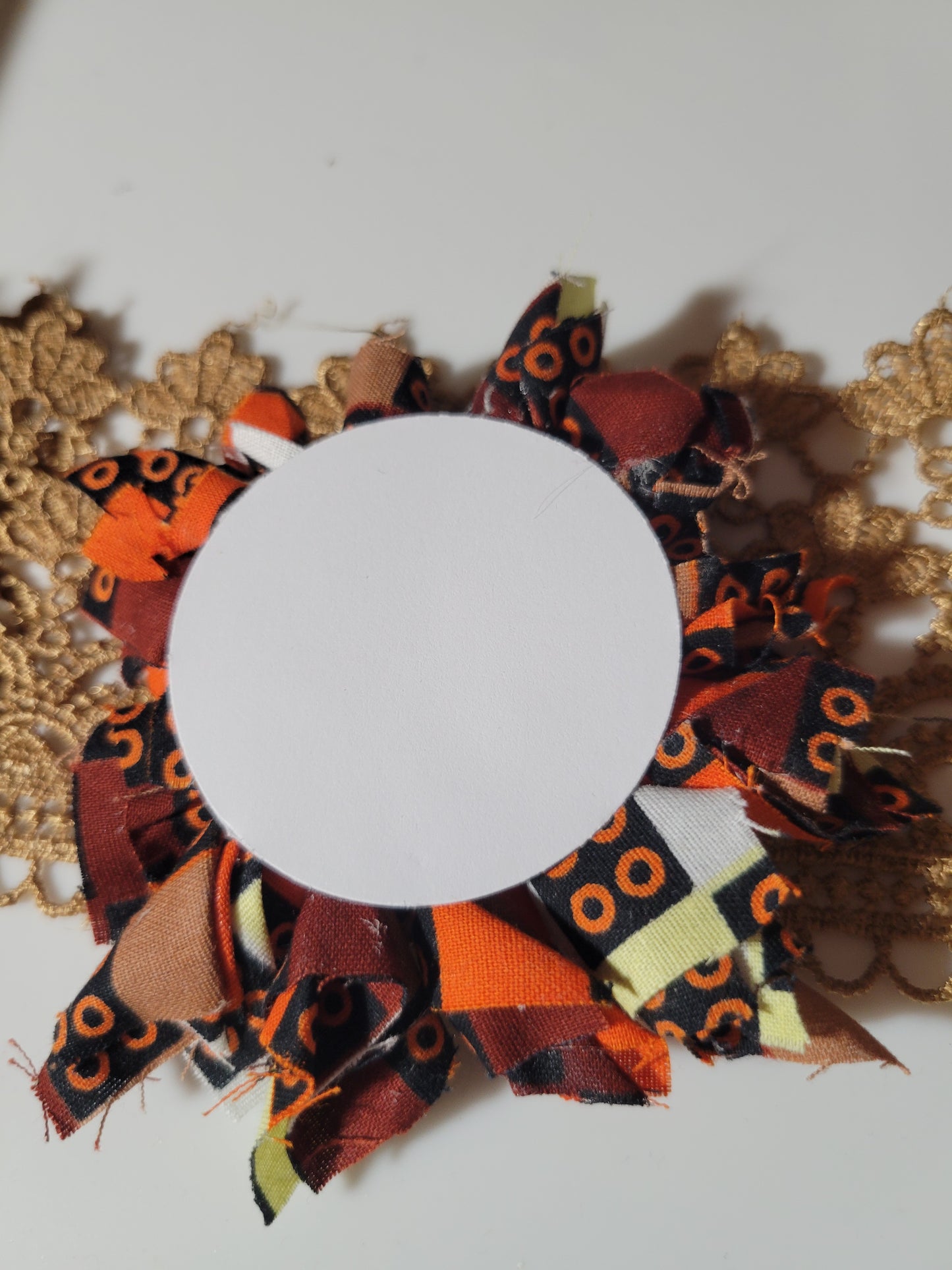 Wild & Free Fabric Flower 0174