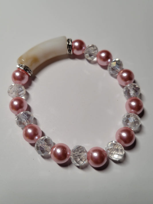 Pearls Rule Stretch Bracelet
